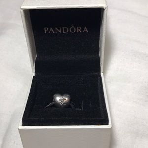 Authentic Pandora Chinese love heart charm
